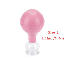 Load image into Gallery viewer, Pink Vacuum Cupping Cans Chinese Suction Family Body Massage Helper Rheumatism Therapy Pain Relief Health Care