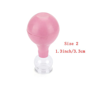 Pink Vacuum Cupping Cans Chinese Suction Family Body Massage Helper Rheumatism Therapy Pain Relief Health Care